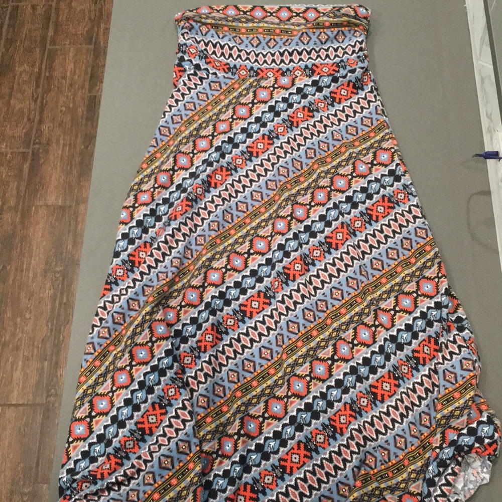 Aztec maxi skirt